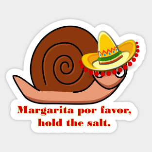 Cinco de Mayo Snail Sticker